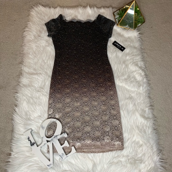 ONYX NITE EVENING DRESS - Picture 1 of 5